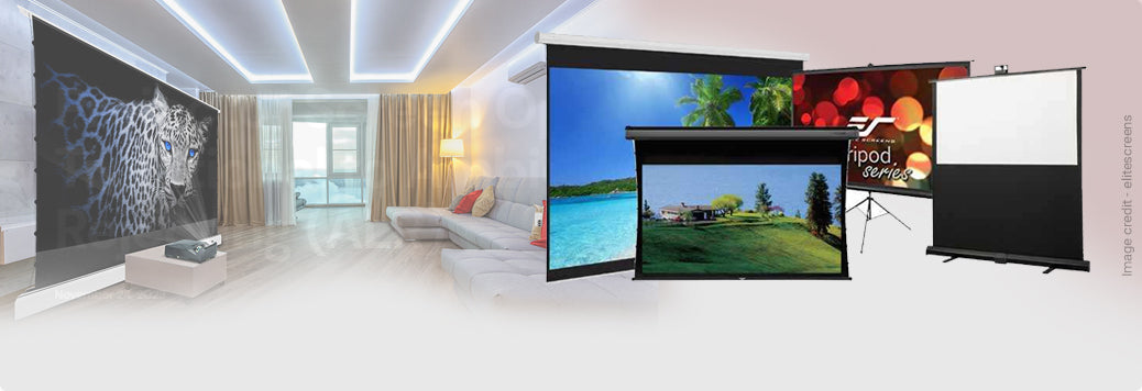 thumbnail image 2 of Elite Screens Designer Cut Series, 135-inch 16:9, 8K / 4K Ultra HD Ambient Light Rejecting 2 of 11