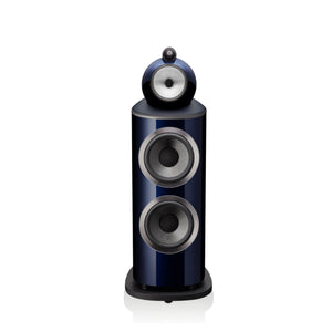 B&W 801 D4 Signature Floorstanding Speaker - Midnight Blue Metallic