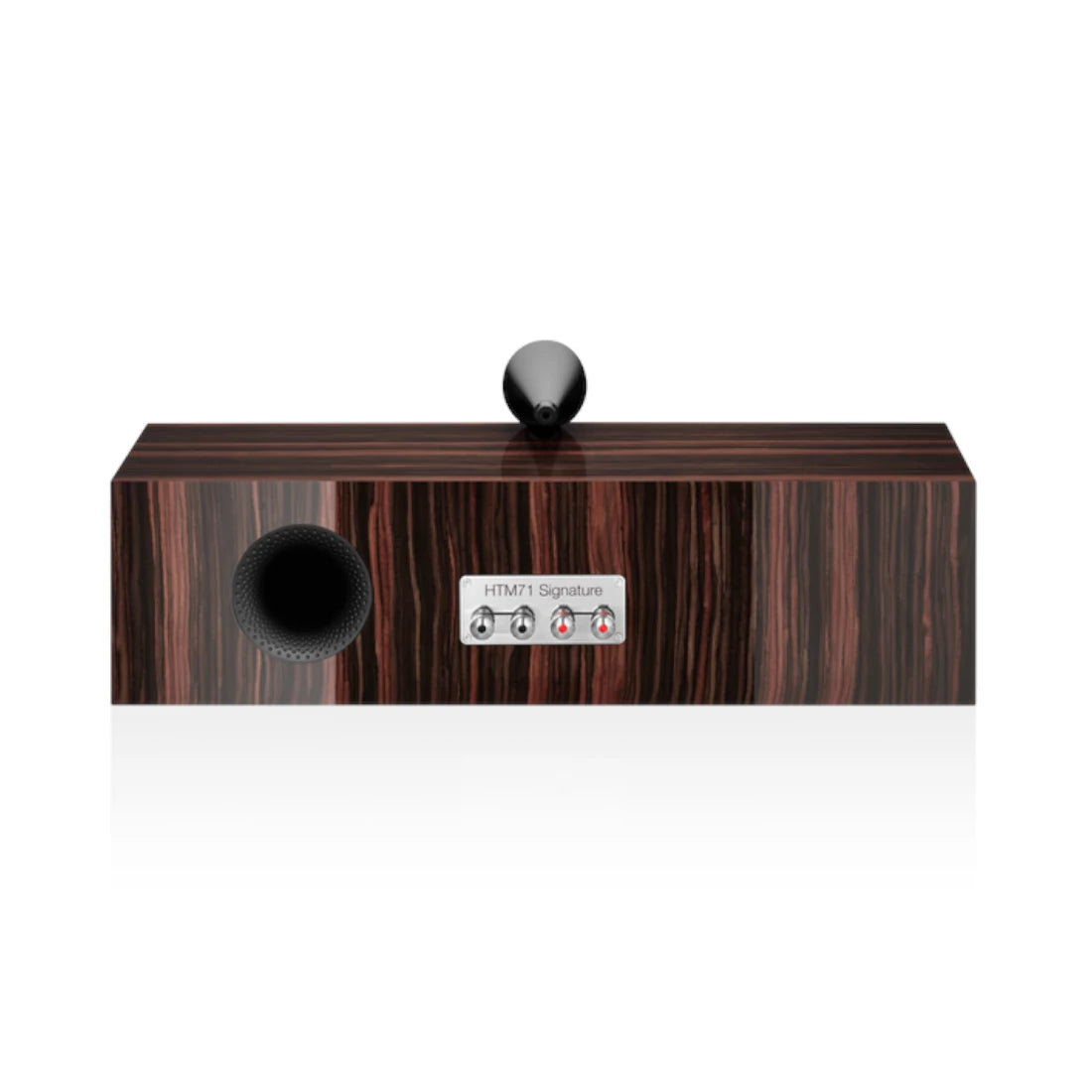 B&W HTM71 S3 Signature Center Channel Speaker - Datuk Gloss - rear view