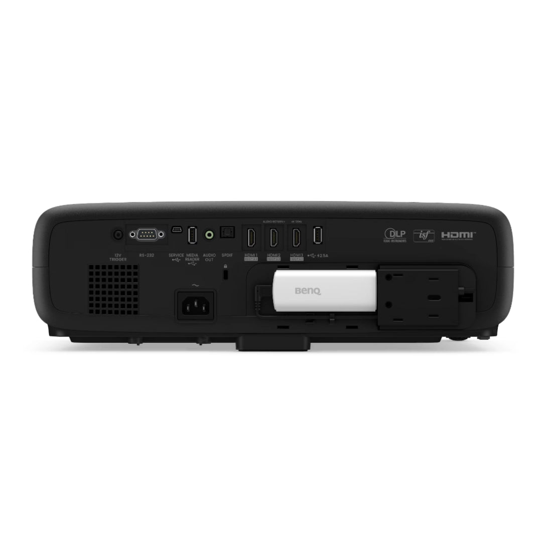 BenQ W4100i - Rear view