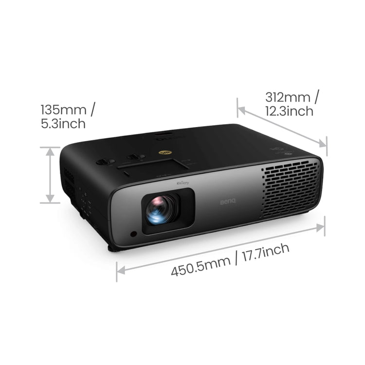 BenQ W4100i - Dimensions