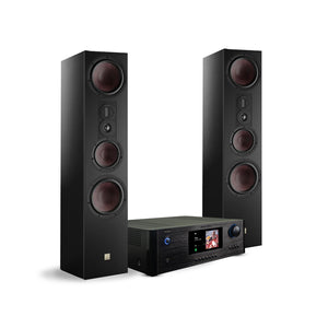 Dali Opticon 8 MK2 Floorstanding Speaker with Rotel RAS-5000 Amplifier
