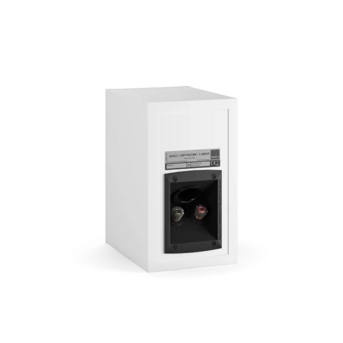 Dali Opticon 1 MK2 - White Satin - Rear view