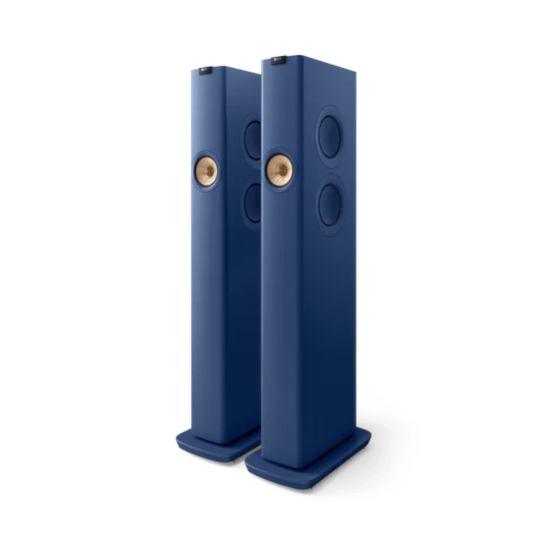 KEF LS60 Wireless Active Floorstanding Speaker (Royal Blue) - Pair