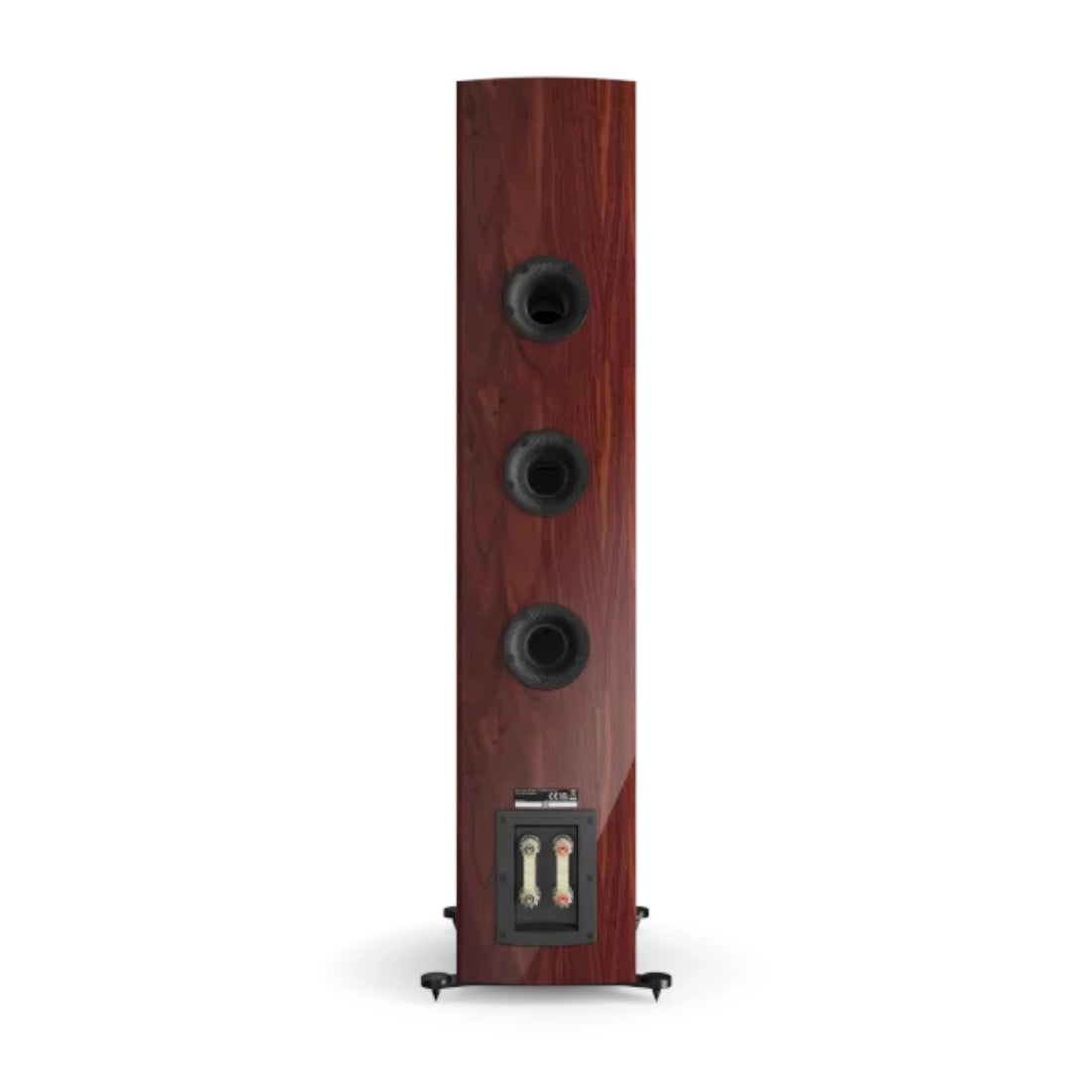 Dali Rubikore 8 - High Gloss Maroon - Rear view