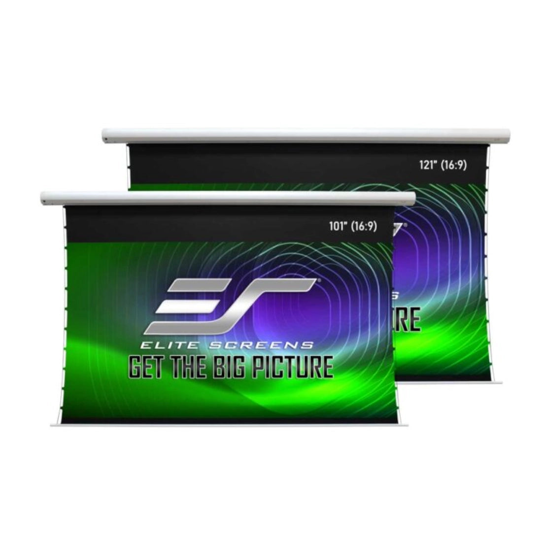 Elite Starling Tab-Tension CLR® 3 Series Electric Retractable Projection Screens (16:9 aspect ratio)