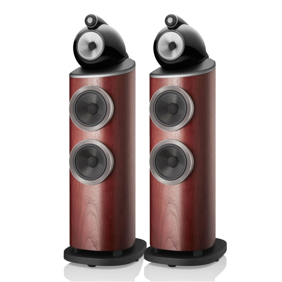 Bowers & Wilkins (B&W) 803 D4 Floorstanding Speaker (Satin Rosenut) - Ooberpad India