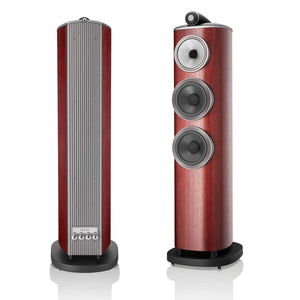 Bowers & Wilkins 804 D4 Floorstanding Speaker (Satin Rosenut) - Ooberpad India