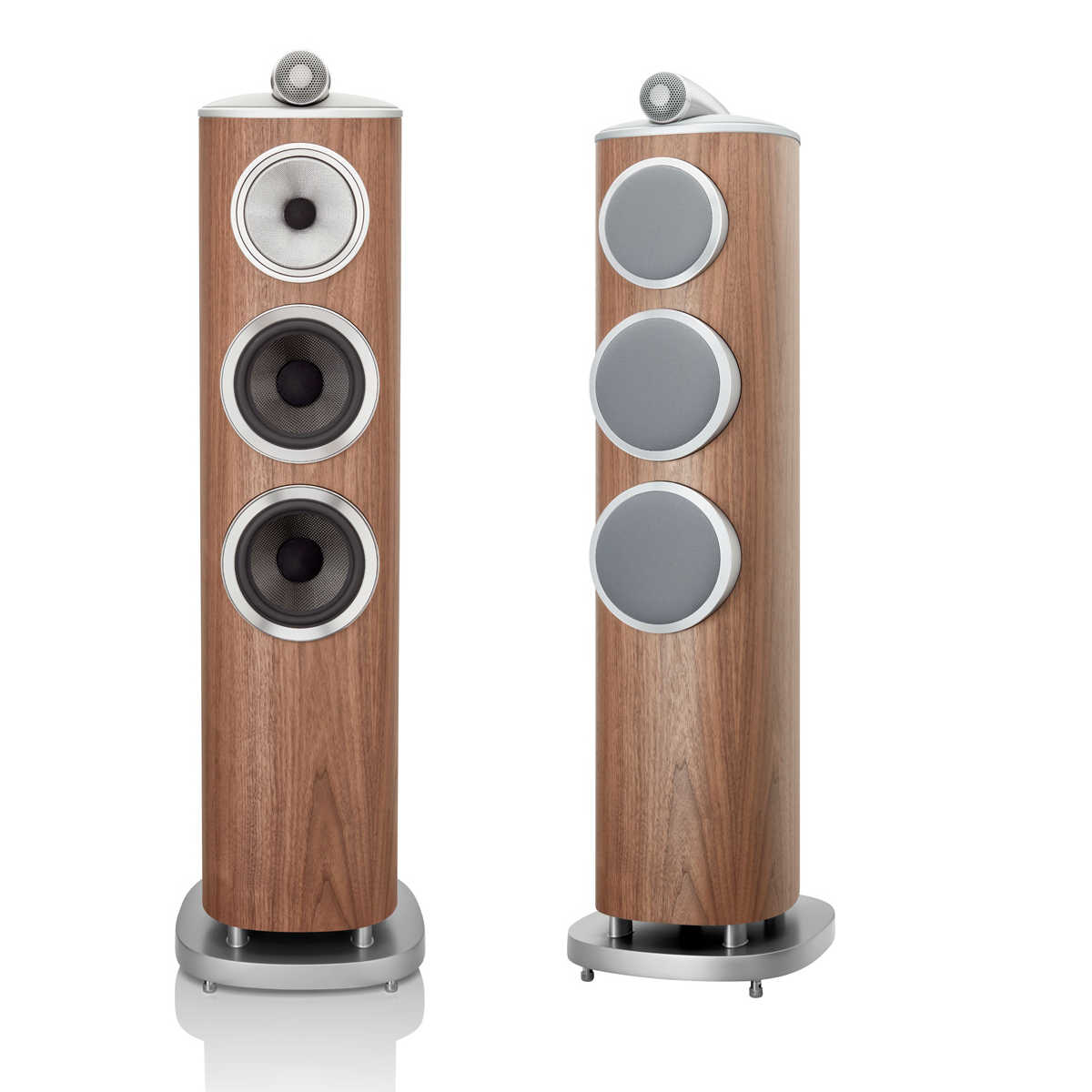 Bowers & Wilkins 804 D4 Floorstanding Speaker (Satin Walnut) - Ooberpad India