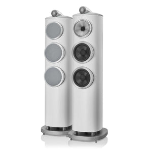 Bowers & Wilkins 804 D4 Floorstanding Speaker (White) - Ooberpad India