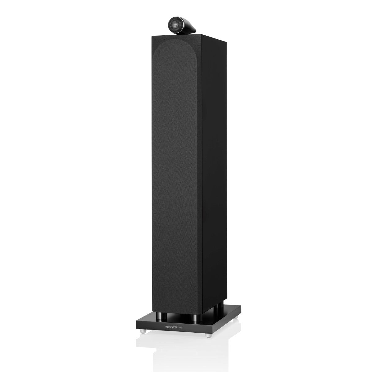 Bowers & Wilkins 702 S3 Floorstanding Speaker (Gloss Black) - with grille