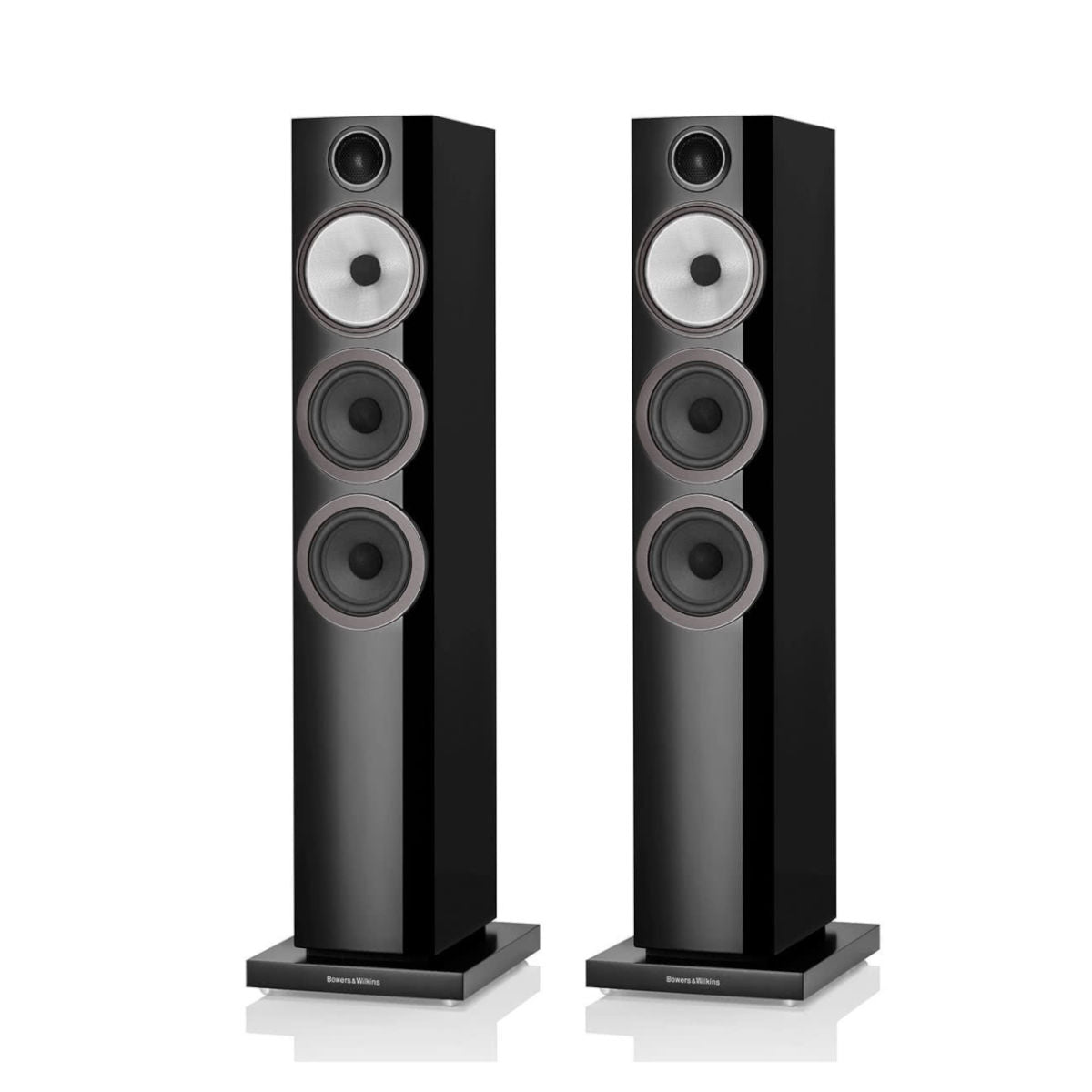 B&W 704 S3 Floorstanding Speaker (Gloss Black)