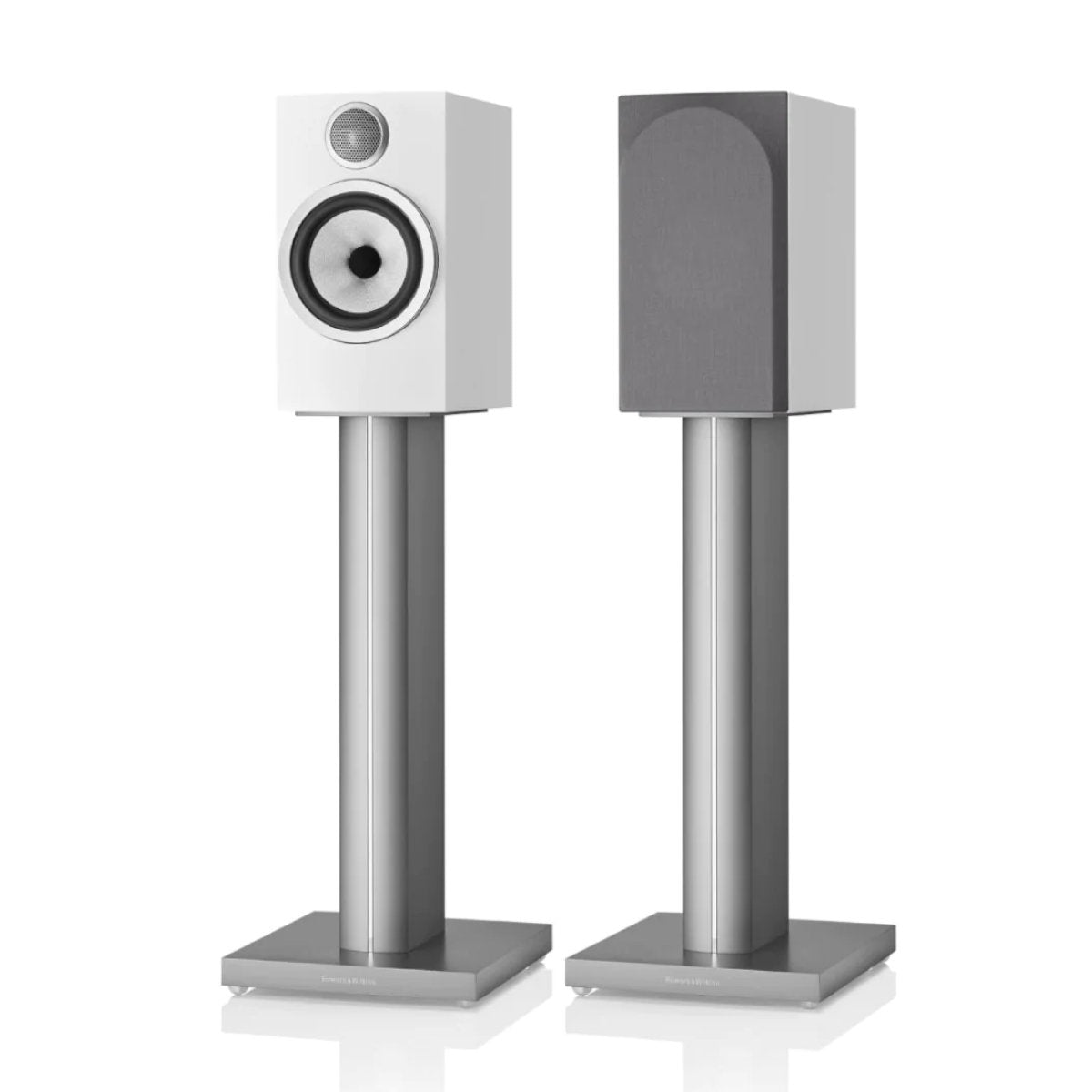 B&W 706 S3 Bookshelf Speaker (Satin White)