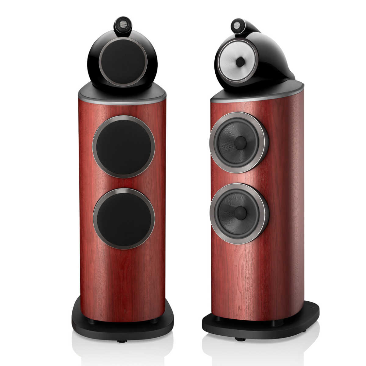 Bowers & Wilkins 802 D4 Floorstanding Speaker Satin Rosenut - Ooberpad India