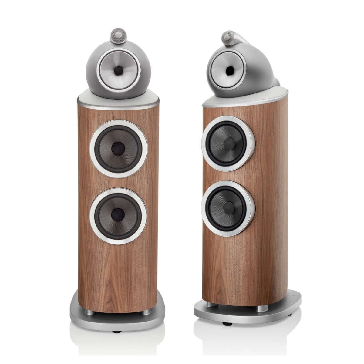 Bowers & Wilkins (B&W) 803 D4 Floorstanding Speaker (Satin Walnut) - Ooberpad India