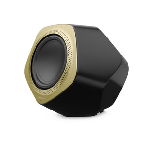 BeoLab 19 Wireless Subwoofer (Black with Brass Tone Grille)