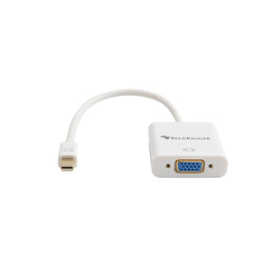 BlueRigger Mini Thunderbolt Display Port to VGA Adapter - Ooberpad