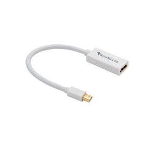 BlueRigger Premium Mini DisplayPort to HDMI Male to Female Adapter Cable (15cm) - Ooberpad India