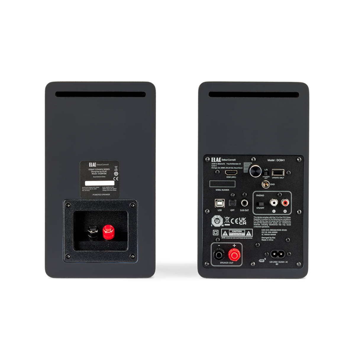 Elac Debut ConneX DCB41 Powered Bookshelf Speaker