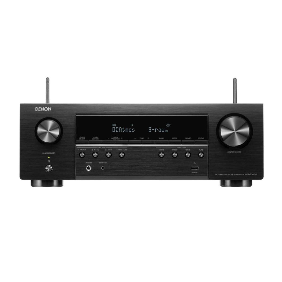 Denon AVR-S760H 7.2ch 8K AV Receiver