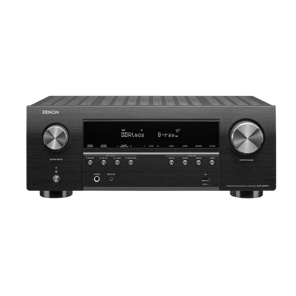 Denon AVR-S960H 7.2ch 8K AV Receiver