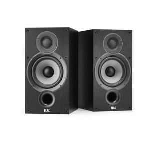 Elac Debut 2.0 B6.2 Bookshelf Home Theater Speaker - Black