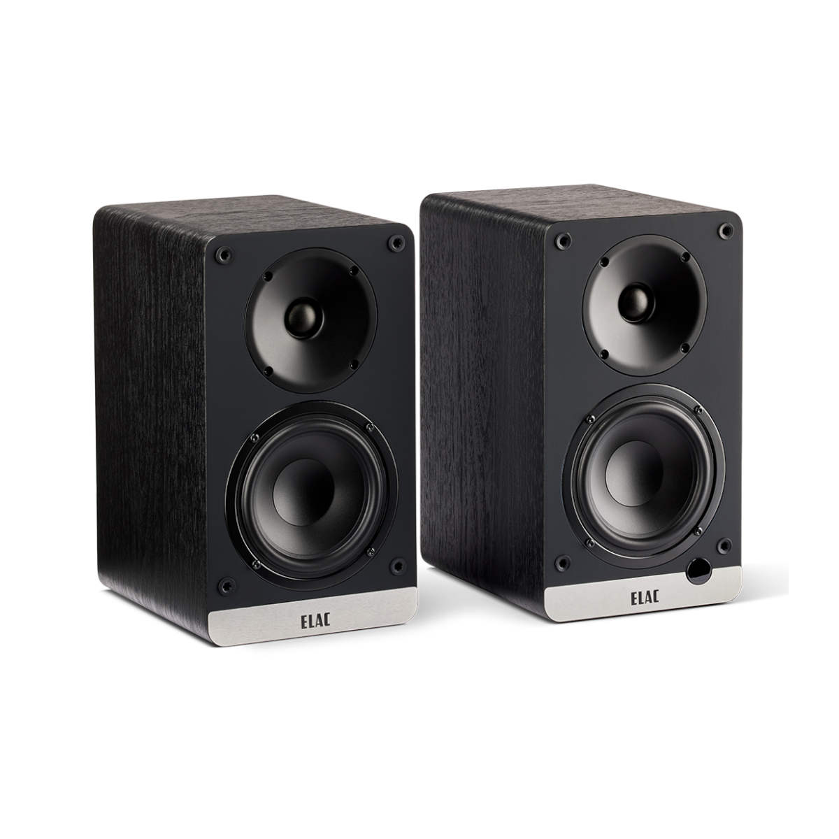 Elac Debut ConneX DCB41 Powered Bookshelf Speaker (Black Ash)
