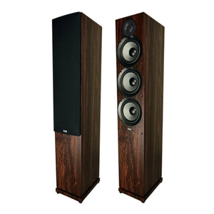 Elac Debut 2.0 F5.2 Floorstanding Home Theater Speaker (Walnut)