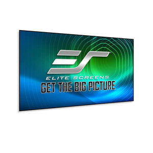 Elite Screens Aeon CLR Series Edge Free Ambient Light Rejecting 16:9 Fixed Frame Projector Screen - Ooberpad India