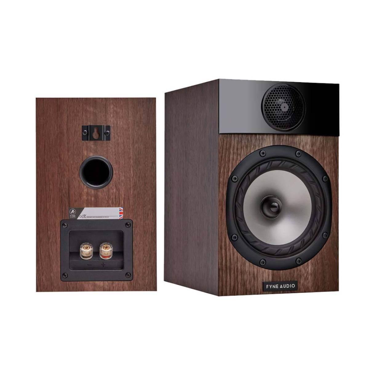 Fyne Audio F300 Bookshelf Speaker (Walnut) - Ooberpad India