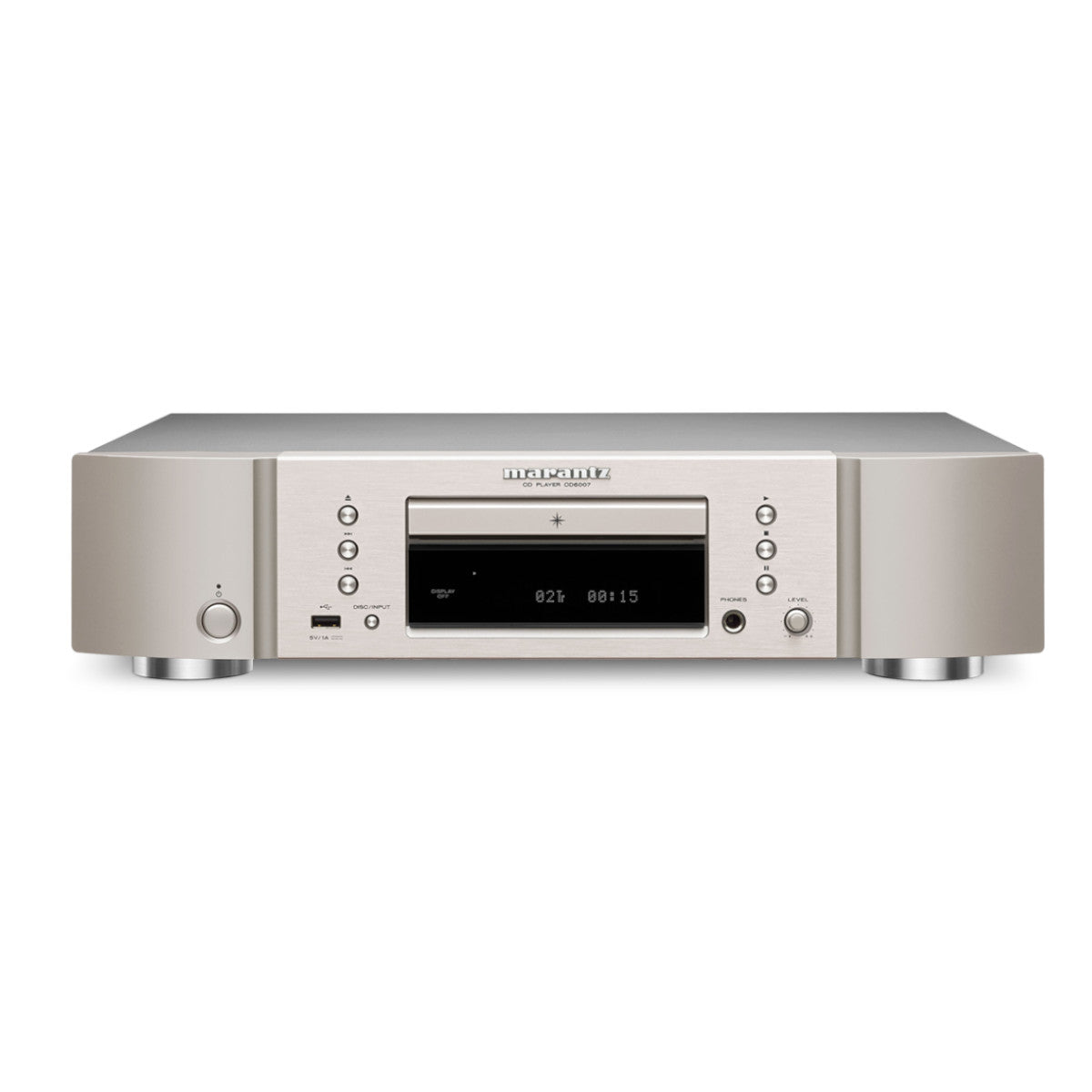 Marantz CD6007 CD Player (Silver/Gold) - Ooberpad India