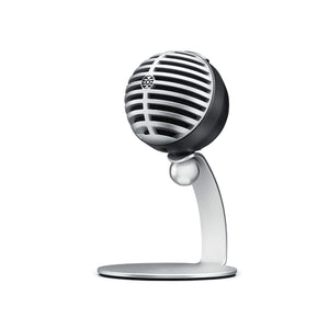Shure Motiv MV5 Digital Condenser Microphone with Lightning Cable (Gray) - Ooberpad India