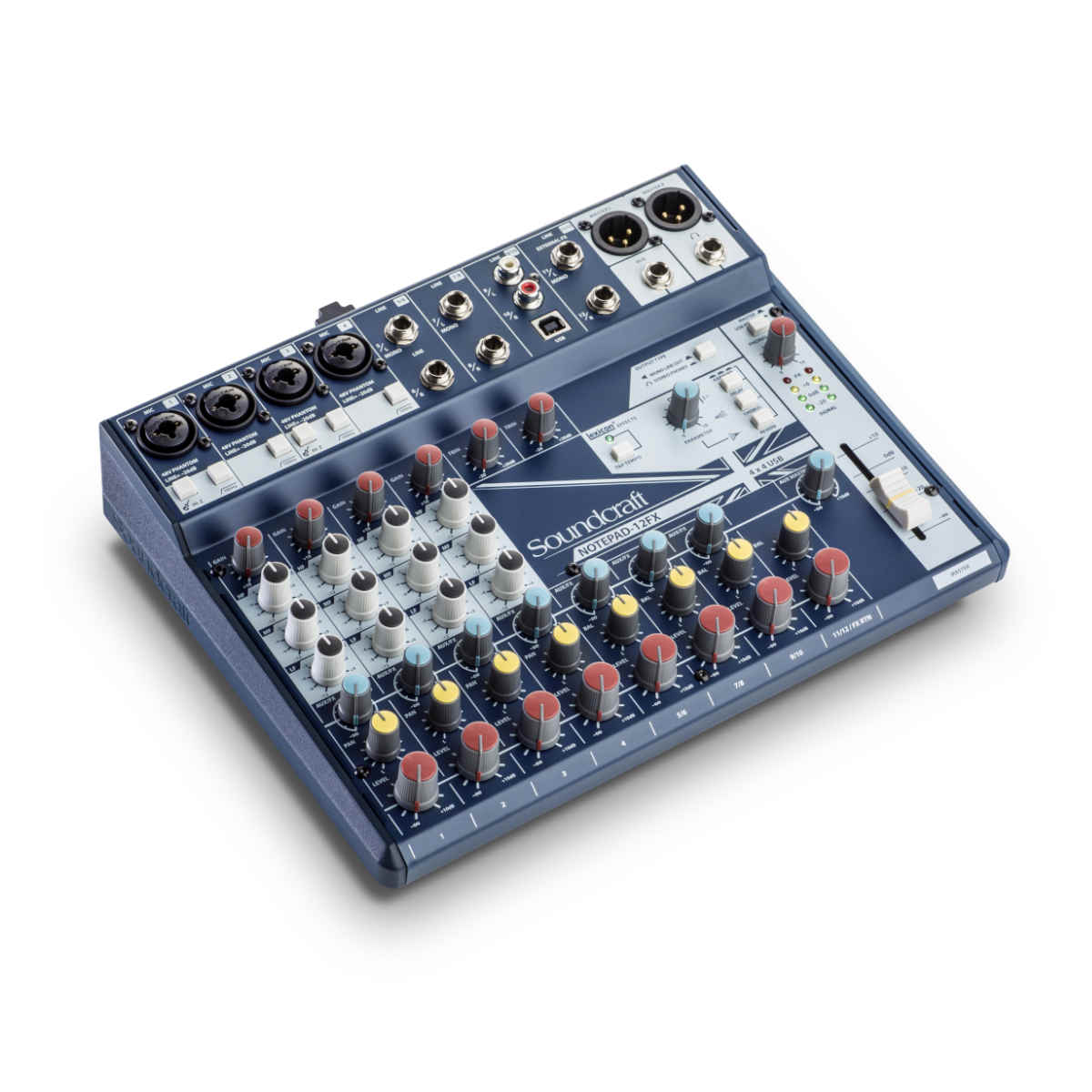 Soundcraft Notepad-12FX Small-format Analog Mixing Console with USB I/O and Lexicon Effects - Ooberpad India