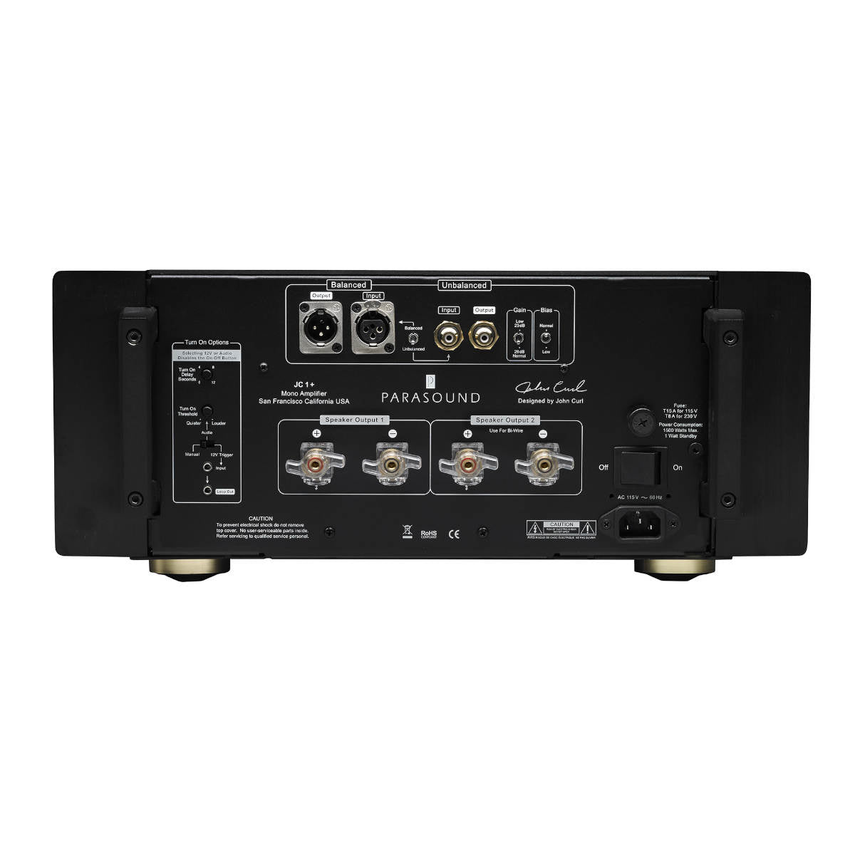 Parasound Halo JC 1+ Monoblock Power Amplifier