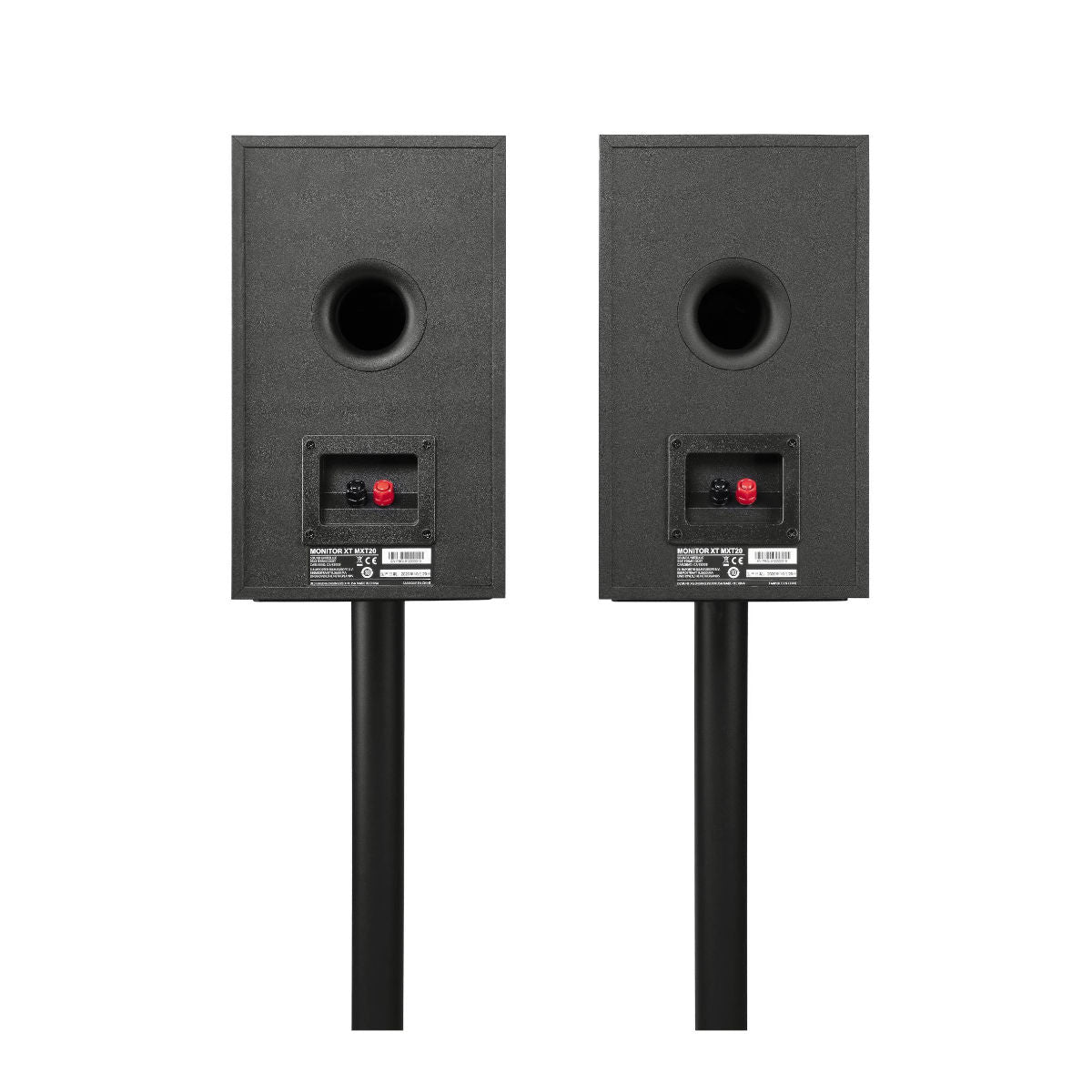 Polk Audio Monitor XT20 Bookshelf Speaker (Pair) - Rear View