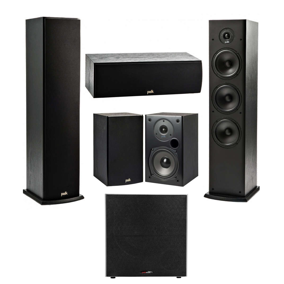 Polk Audio T50 Home Theater Speaker Package – ₹99,900