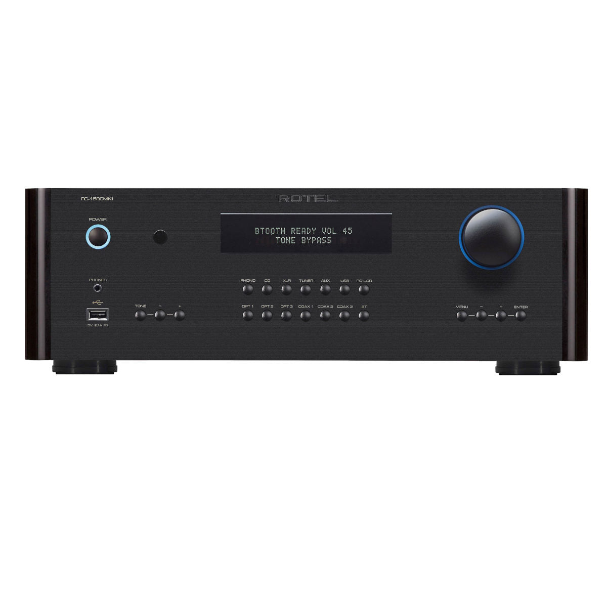 Rotel RC-1590 MKII Stereo Preamplifier (Black)