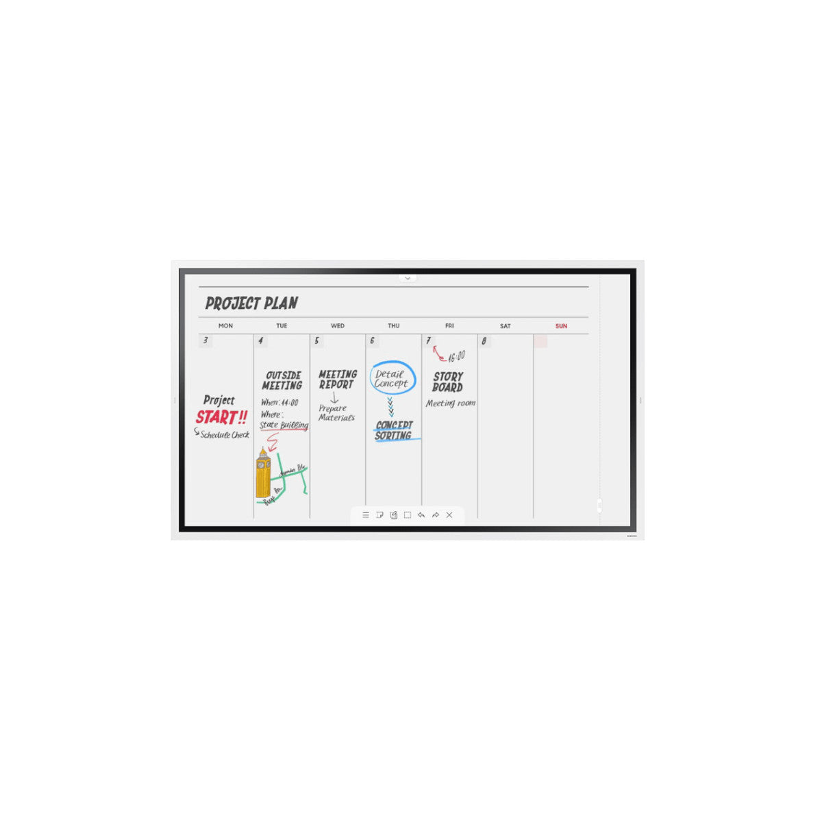 Samsung Flip 2.0 Digital Flipchart for Business