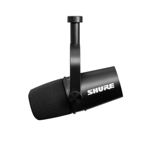 Shure Motiv MV7 XLR/USB Speech Microphone (Black) - Ooberpad India