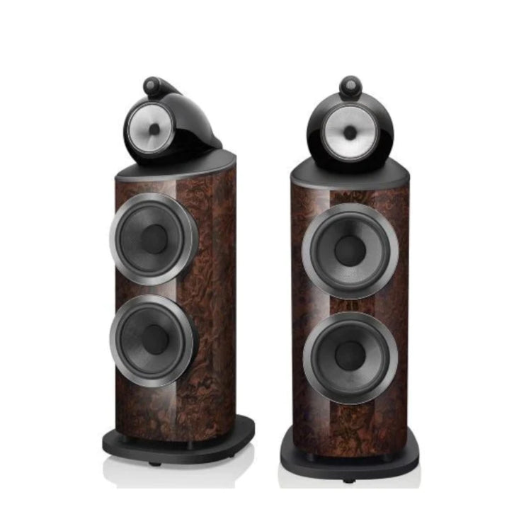 Bowers & Wilkins 801 D4 Signature Floorstanding Speaker - California Burl Gloss (Pair)