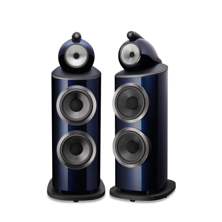 Bowers & Wilkins 801 D4 Signature Floorstanding Speaker -  Midnight Blue Metallic (Pair)