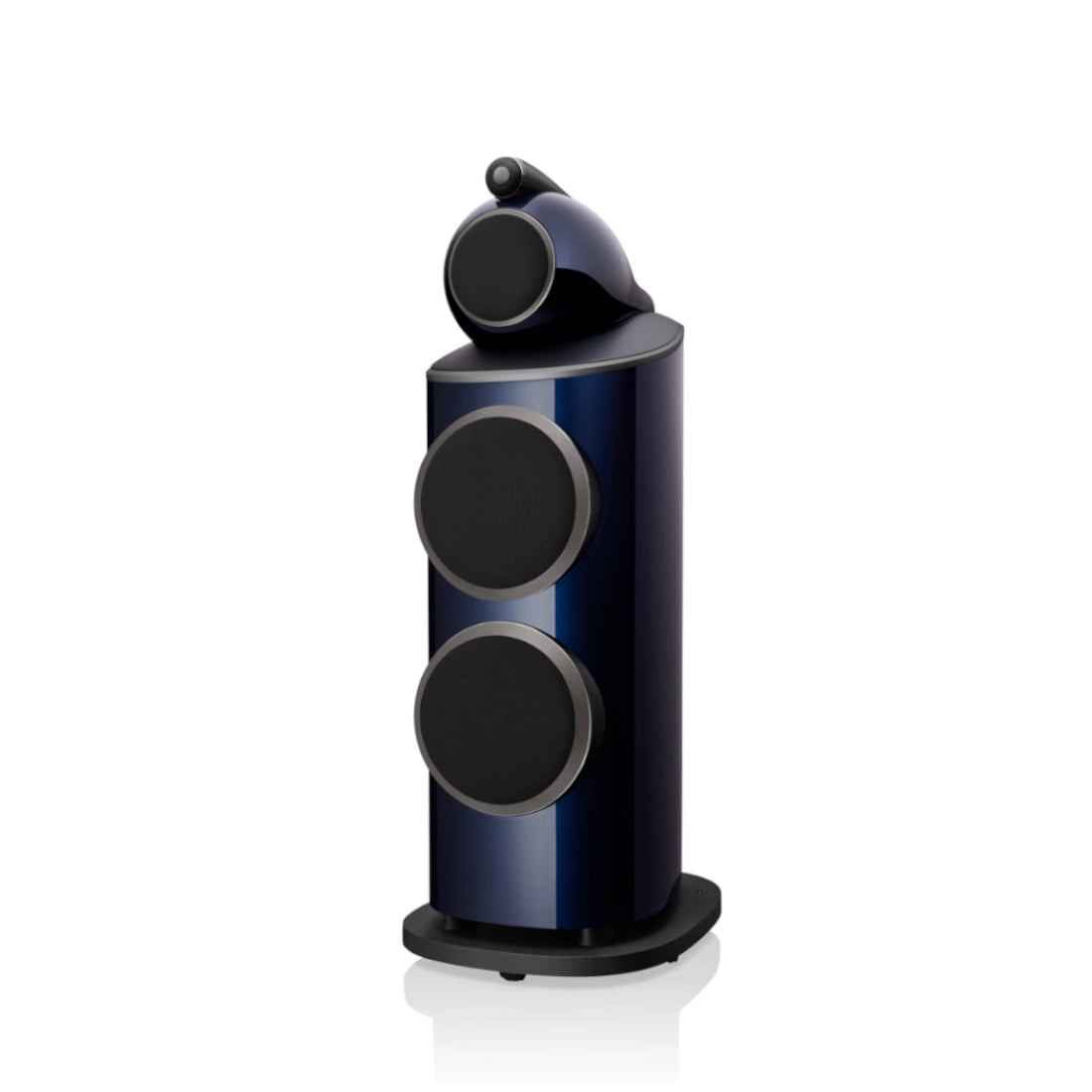 Bowers & Wilkins 801 D4 Signature Floorstanding Speaker with grille - Midnight Blue Metallic 