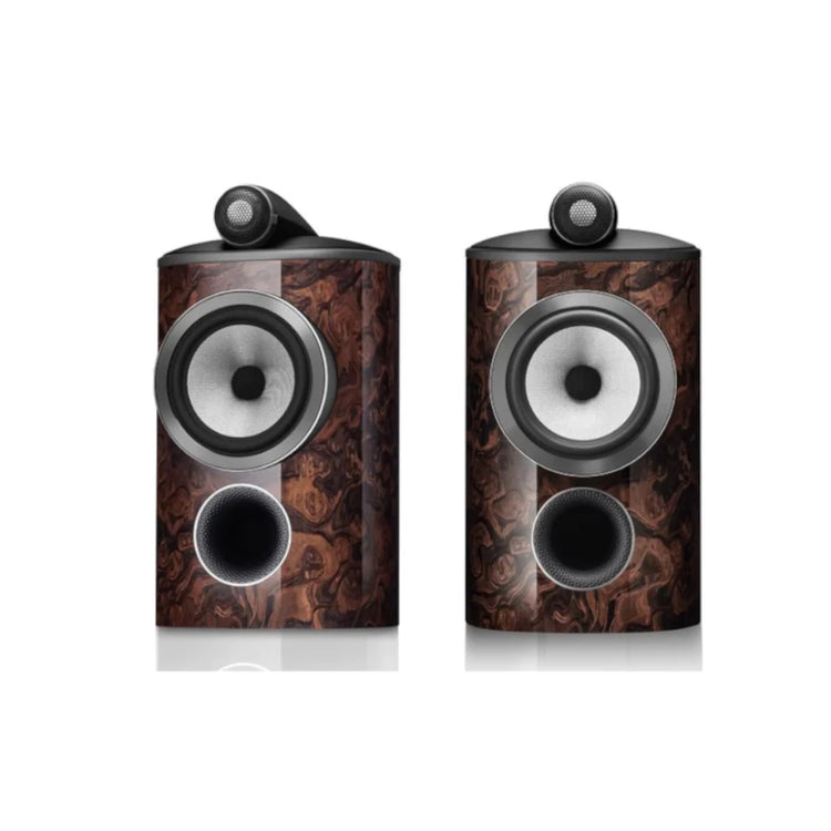 Bowers & Wilkins 805 D4 Signature Bookshelf Speaker - California Burl Gloss (Pair)