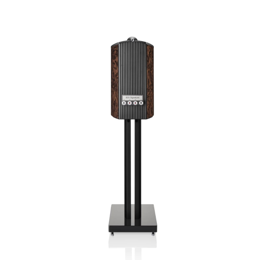 Bowers & Wilkins 805 D4 Signature Bookshelf Speaker - California Burl Gloss - Rear View