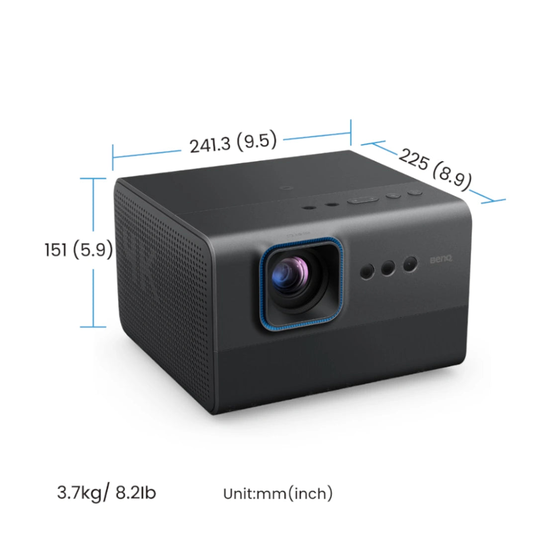 BenQ GP520 - Dimensions
