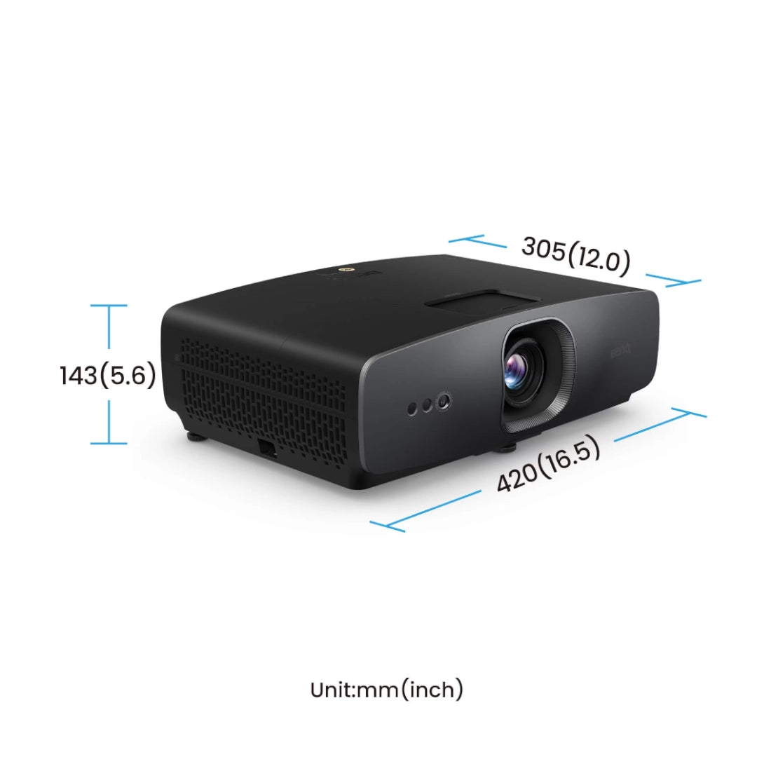 BenQ W2720i - Dimensions