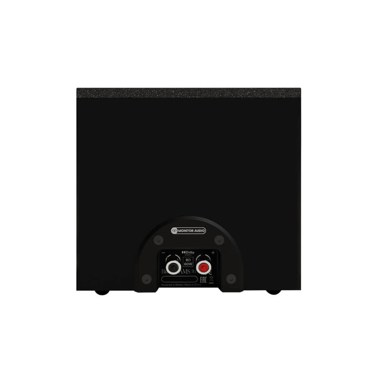 Monitor Audio Bronze AMS 7G Dolby Atmos® Speaker - Black - Rear view