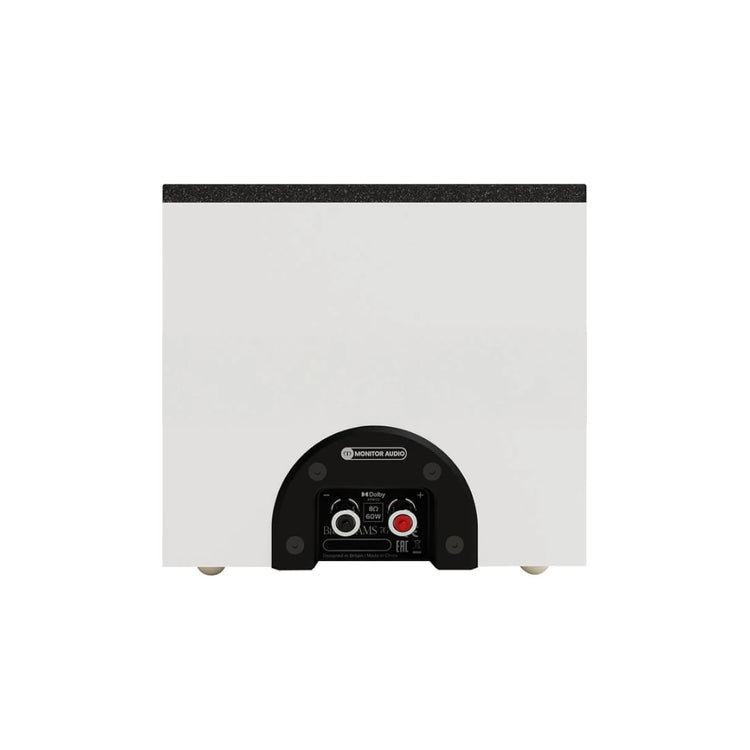 Monitor Audio Bronze AMS 7G Dolby Atmos® Speaker - White - Rear view