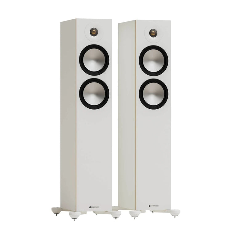 Monitor Audio Bronze 300 7G Floorstanding Speaker - White