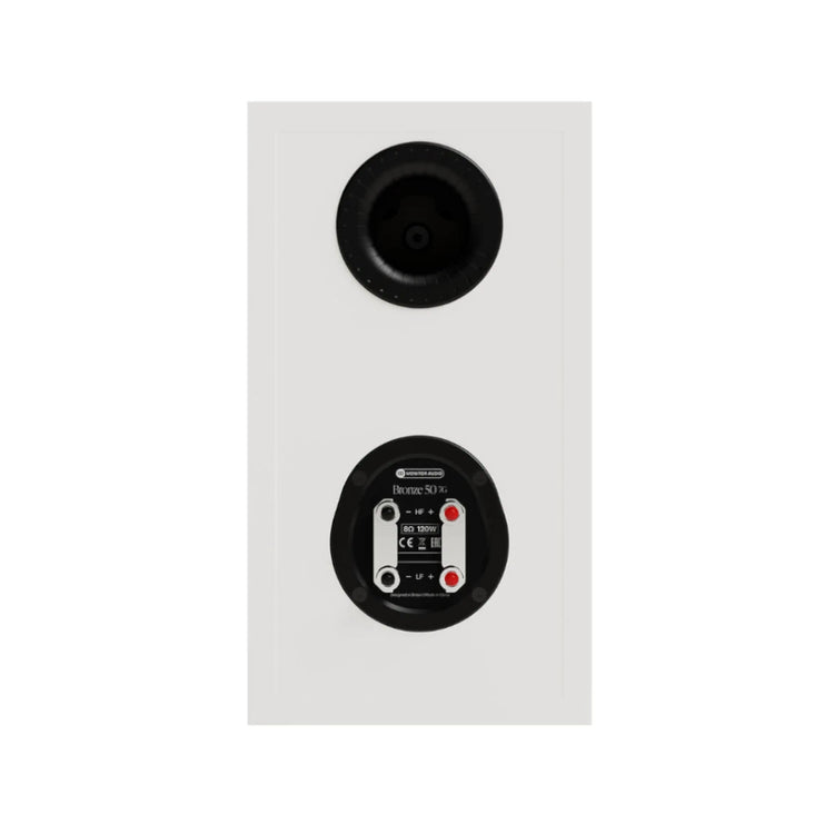 Monitor Audio Bronze 50 7G White - 
Rear view